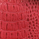 Hot Pink Alligator Vinyl Fabric