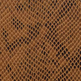Caramel Matte Python Snake Skin Vinyl Fabric / 40 Yards Roll