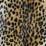 Baby Cheetah Taupe Velboa Fur Cheetah Animal Short Pile Fabric