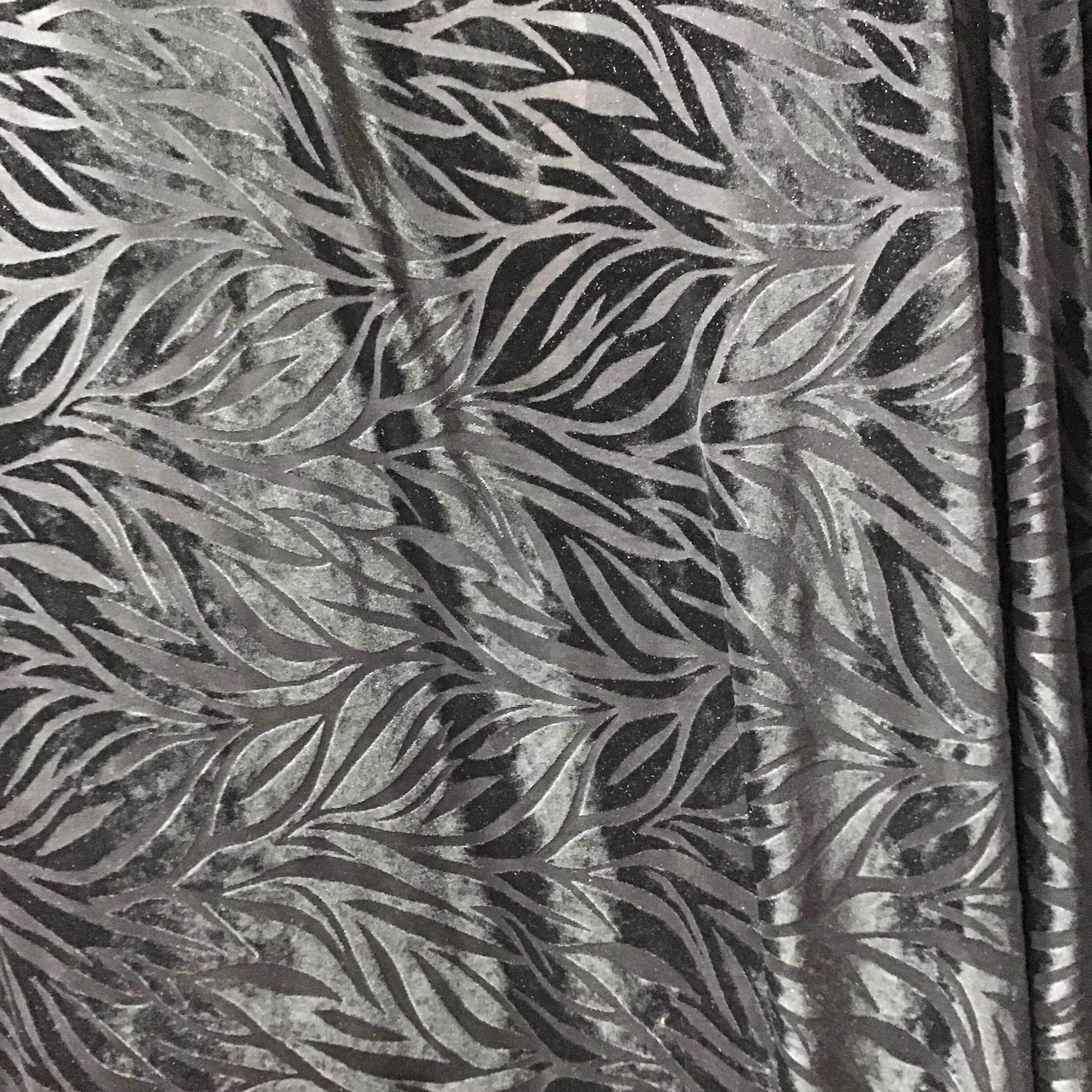 iFabric Black Silk Velvet Fabric