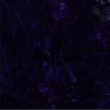 Eggplant Flocking Crushed Velvet Fabric / 50 Yards Roll