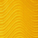 Yellow Velvet Flocking Swirl Upholstery Fabric / 50 Yards Roll