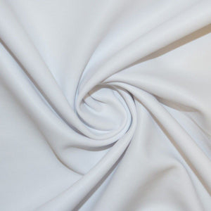 White Spandex Lame Foil Stretch Metallic Fabric / 50 Yards Roll