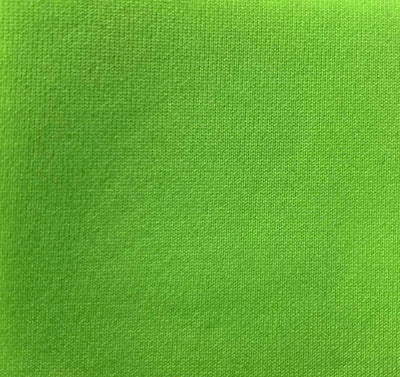 Neon Light Green Super Techno Neoprene Scuba Knit 4-way Stretch Fabric