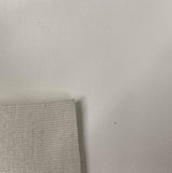 White 0.9 mm Thickness Soft Semi-PU Faux Leather Vinyl Fabric / 40 Yards Roll