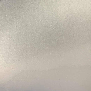 Silver Glossy Faux Leather Upholstery Patent Vinyl Fabric / 40 Yards Roll