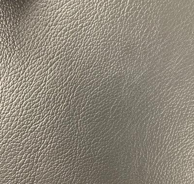 Charcoal 1.0 mm Thickness Soft PVC Faux Leather Vinyl Fabric / 40 Yards Roll