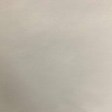 White 0.9 mm Thickness Soft Semi-PU Faux Leather Vinyl Fabric / 40 Yards Roll