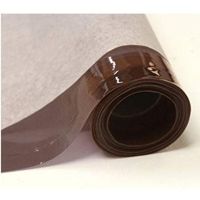 Smoke 12 Gauge Tinted Plastic Vinyl Fabric / 25 Yards Roll