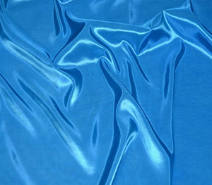 Turquoise Taffeta Solid Fabric