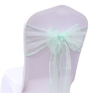 (12 pack) Sage Organza Sash