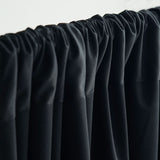 10 Ft x 10 Ft Black Polyester Backdrop Drapes Curtains 2 Panels 5x10