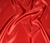 Red Taffeta Solid Fabric / 50 Yards Roll