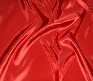 Red Taffeta Solid Fabric
