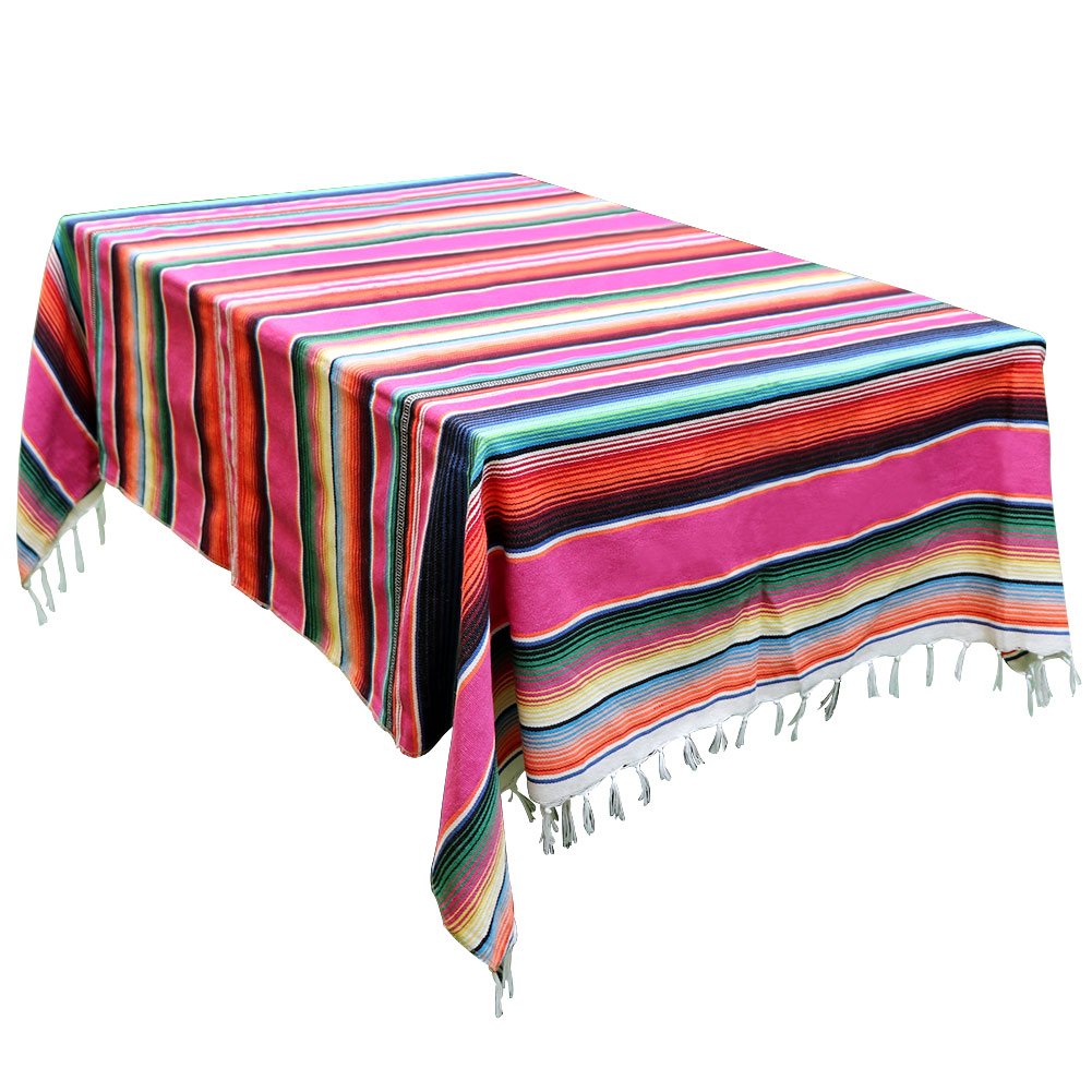Mexican Serape Blanket Tablecloth