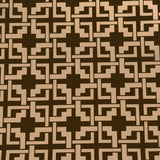 Khaki Brown Puzzle Style Canvas Waterproof Outdoor Fabric
