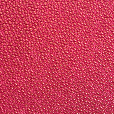 Fuchsia Gold Grain Reptile Embossed Vinyl Fabric / 40 Yards Roll