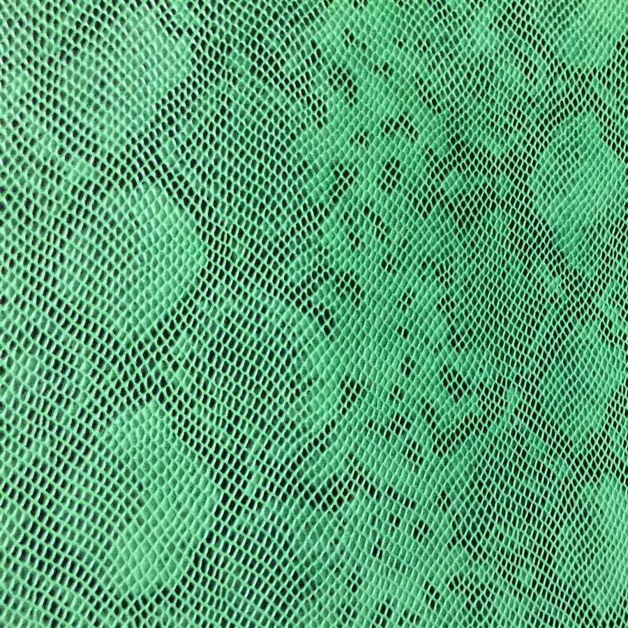 Green Black Matte Snake Vinyl Fabric