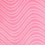 Pink Velvet Flocking Swirl Upholstery Fabric / 50 Yards Roll