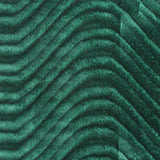 Green Velvet Flocking Swirl Upholstery Fabric / 50 Yards Roll