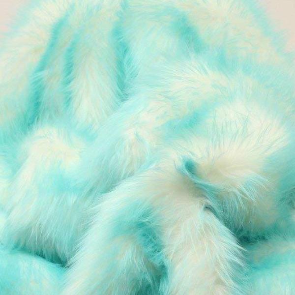 ARUBA Faux Fur Candy Shaggy Fabric Long Pile