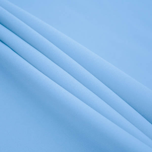 Light Blue Polyester Poplin Fabric