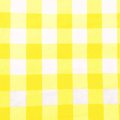 Yellow Checkered Gingham 1