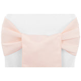 (12 Pack ) Blush Satin Sash