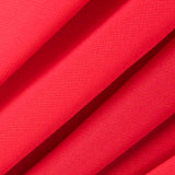 Bright Red Chiffon Fabric