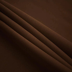 Brown Polyester Poplin (120") Fabric