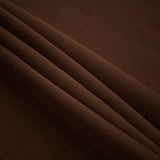 Brown Polyester Poplin Fabric