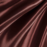 Brown Poly Satin Fabric / 50 Yards Roll