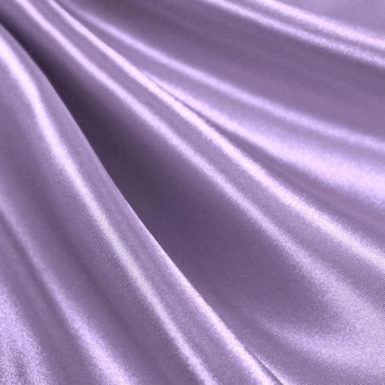 Lavender Bridal Satin Fabric / 50 Yards Roll
