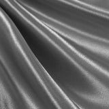 Gray Bridal Satin Fabric / 50 Yards Roll