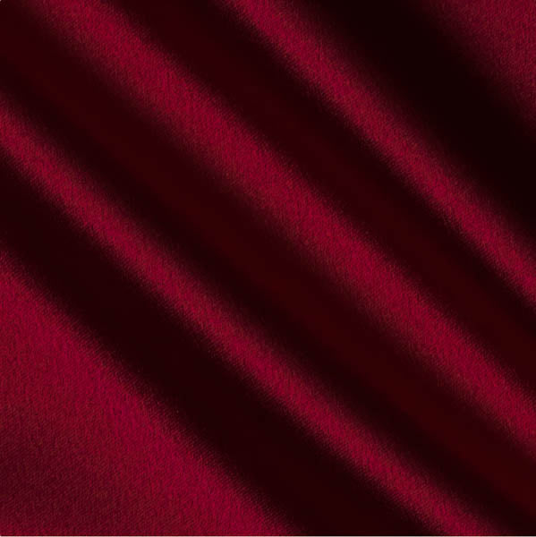 Burgundy Crepe Back Satin Fabric - Bridal Fabric by the Yard