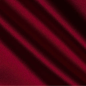 Burgundy Crepe Back Satin Fabric