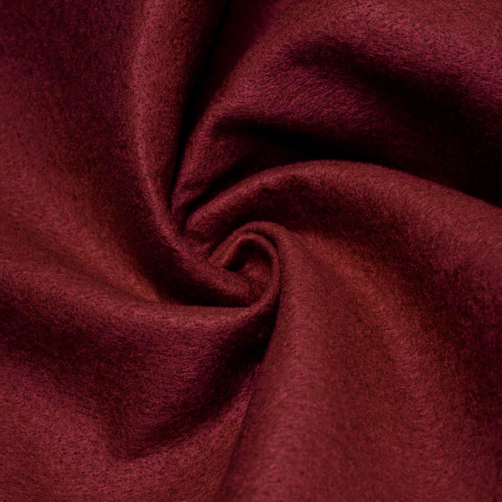 Burgundy solid Acrylic Felt Fabric / 20 Yards Roll