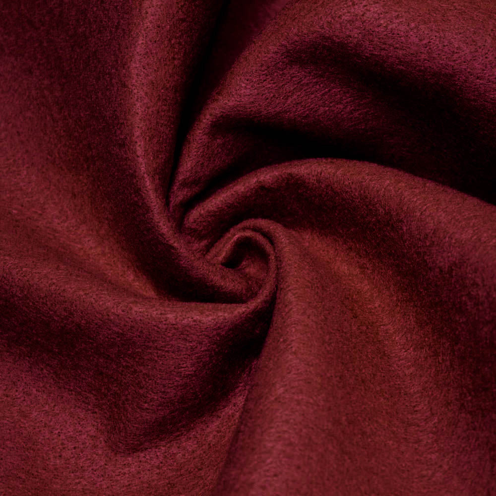 Burgundy solid Acrylic Felt Fabric