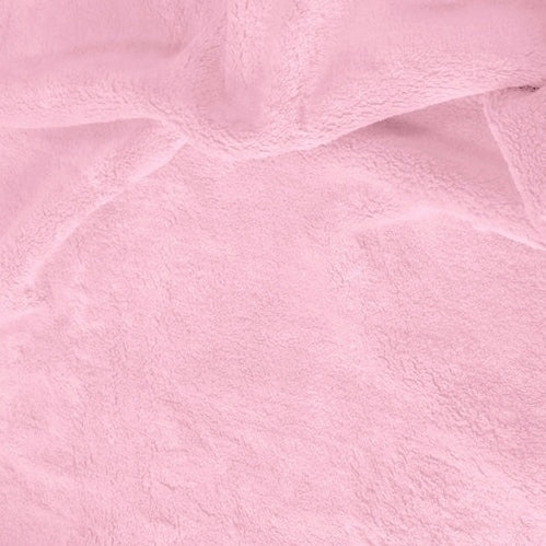iFabric Pink Solid Minky Fabric