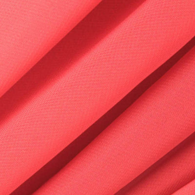 Coral Chiffon Fabric / 50 Yards Roll