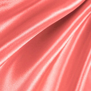 Bridal Satin Coral Fabric