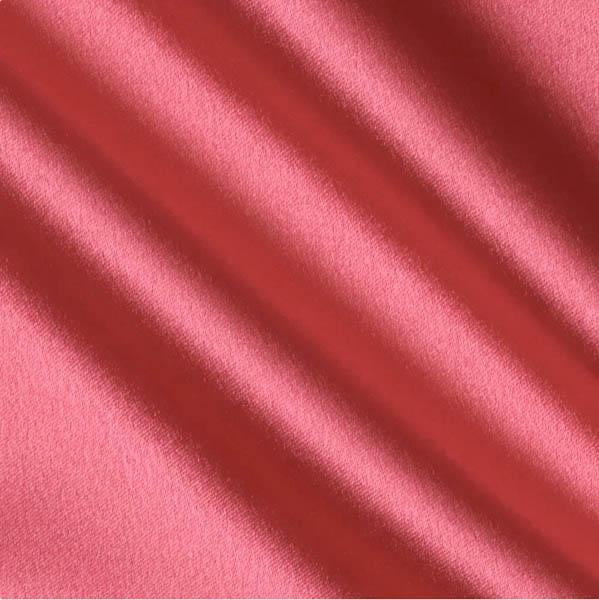 Coral Crepe Back Satin Fabric / 50 Yards Roll