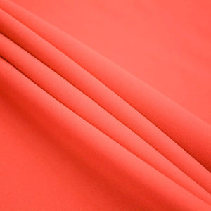 Coral Polyester Poplin (120") Fabric / 50 Yards Roll