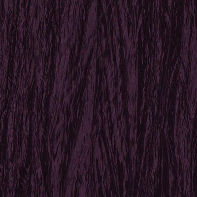 Plum Crushed Taffeta Fabric / 50 Yards Roll