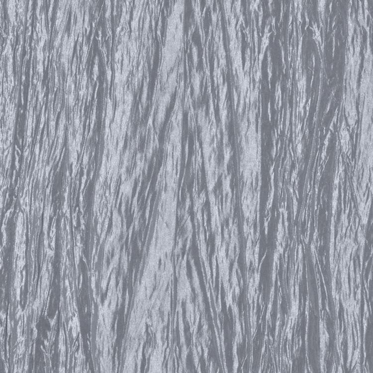 Silver Crushed Taffeta Fabric