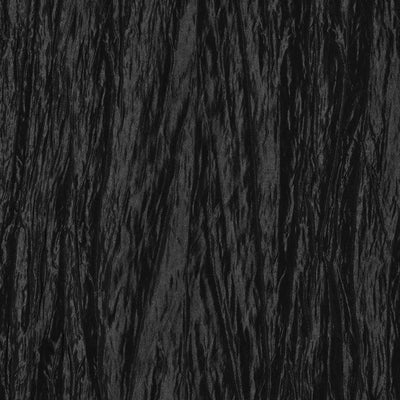 Black Crushed Taffeta Fabric / 50 Yards Roll