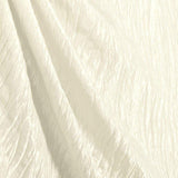 Ivory Crushed Taffeta Fabric