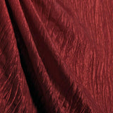 Cranberry Red Crushed Taffeta Fabric