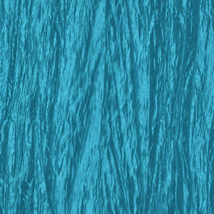 Teal Crushed Taffeta Fabric