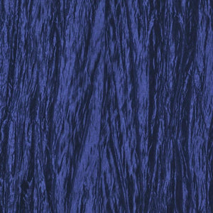 Royal Blue Crushed Taffeta Fabric / 50 Yards Roll